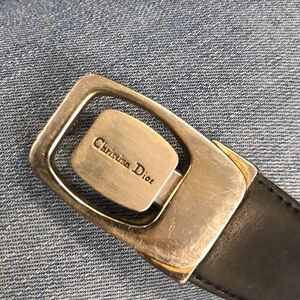 Christian Dior belt buckle